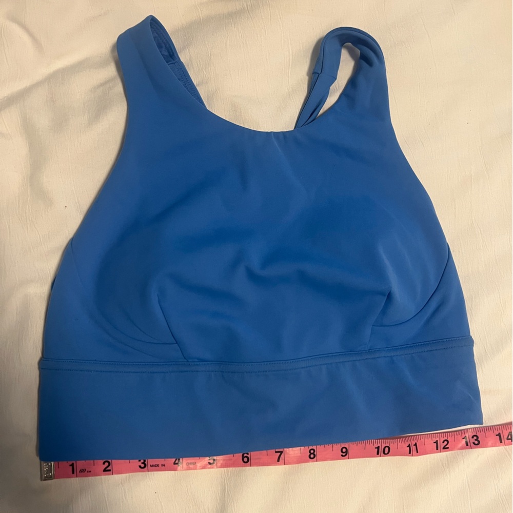 Lululemon Wunder Train Longline Bra - Blue Nile